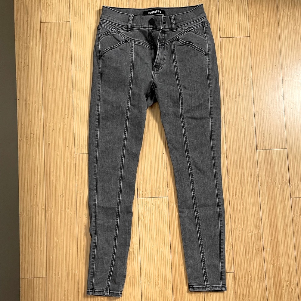 Express grey jeans